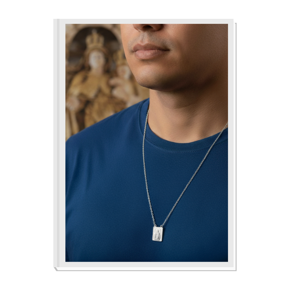 Escapulário Prateado (2)